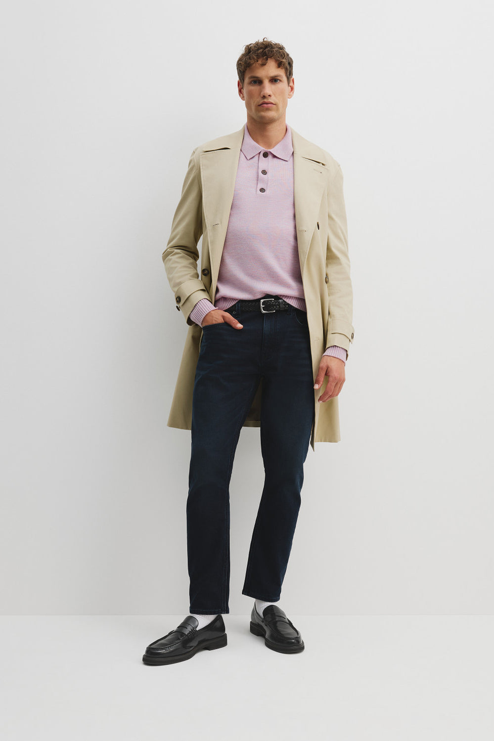 Wool Knit Polo