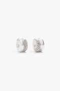 Remi Crystal Hoop Earring