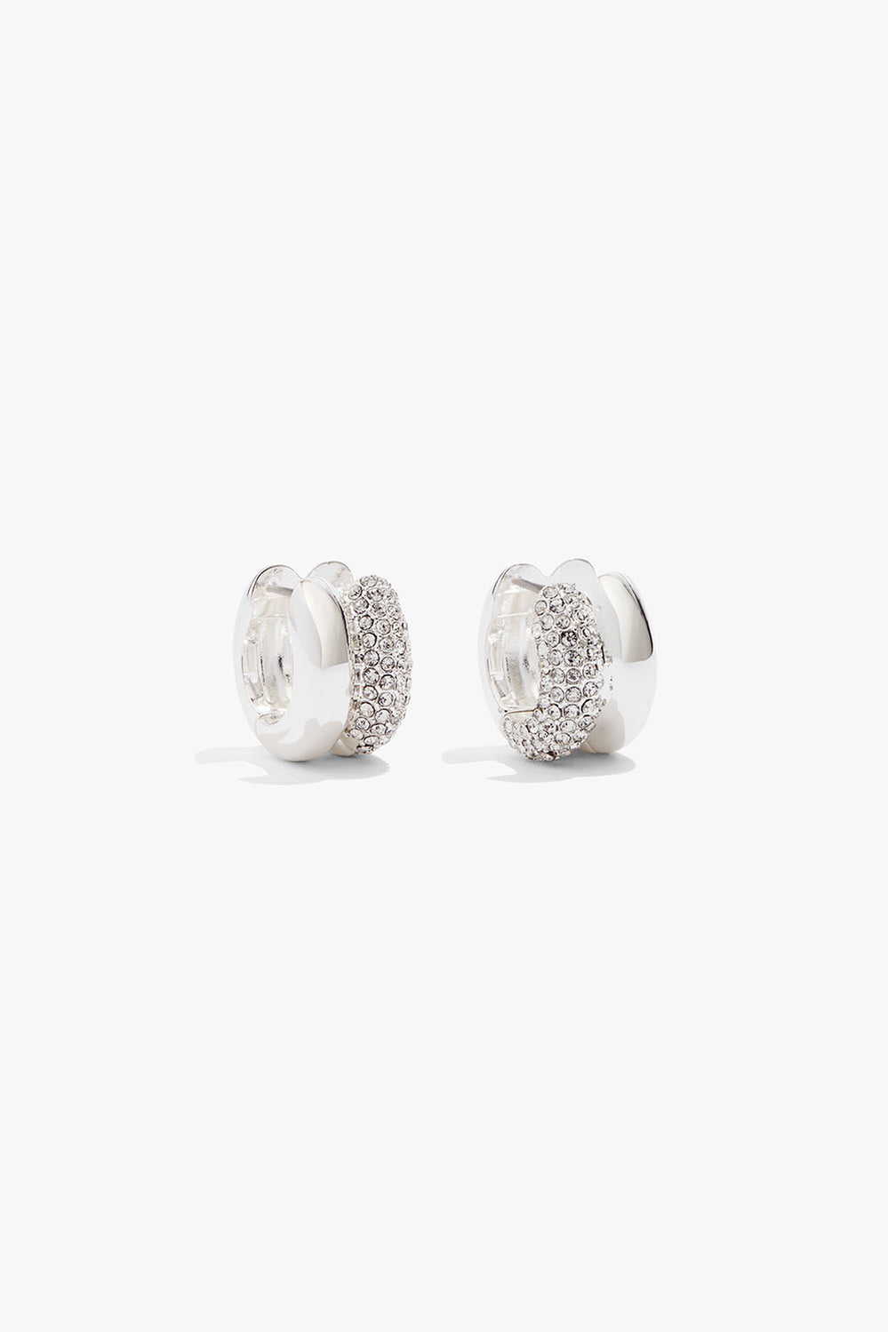 Remi Crystal Hoop Earring