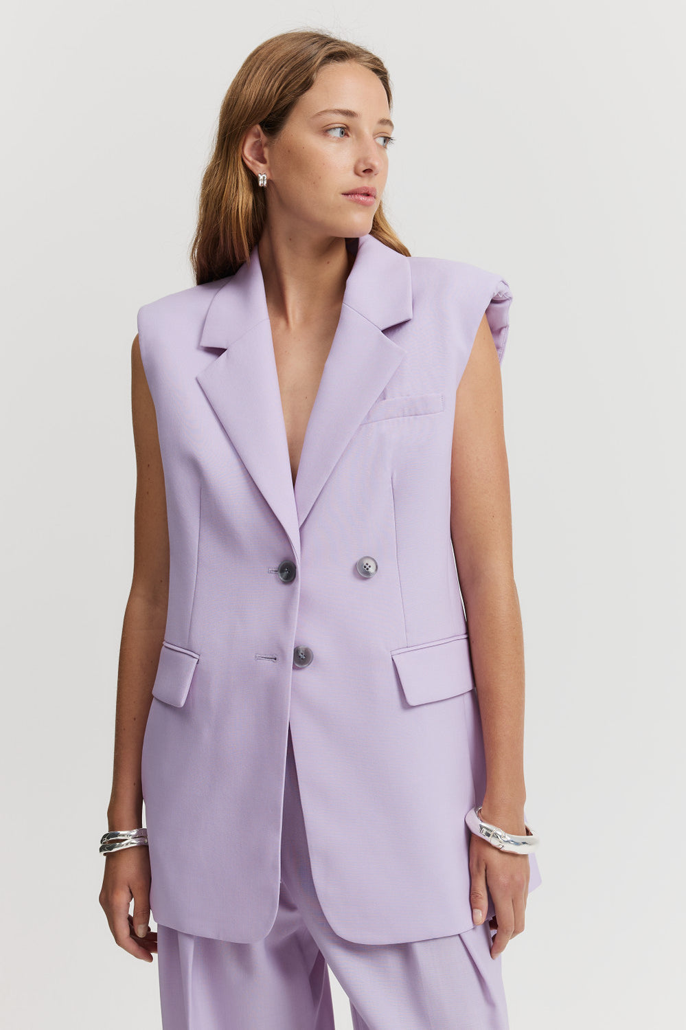 Wool Single-Breasted Vest