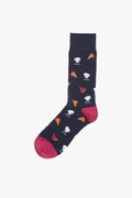 Cotton Blend Pizza Chef Sock