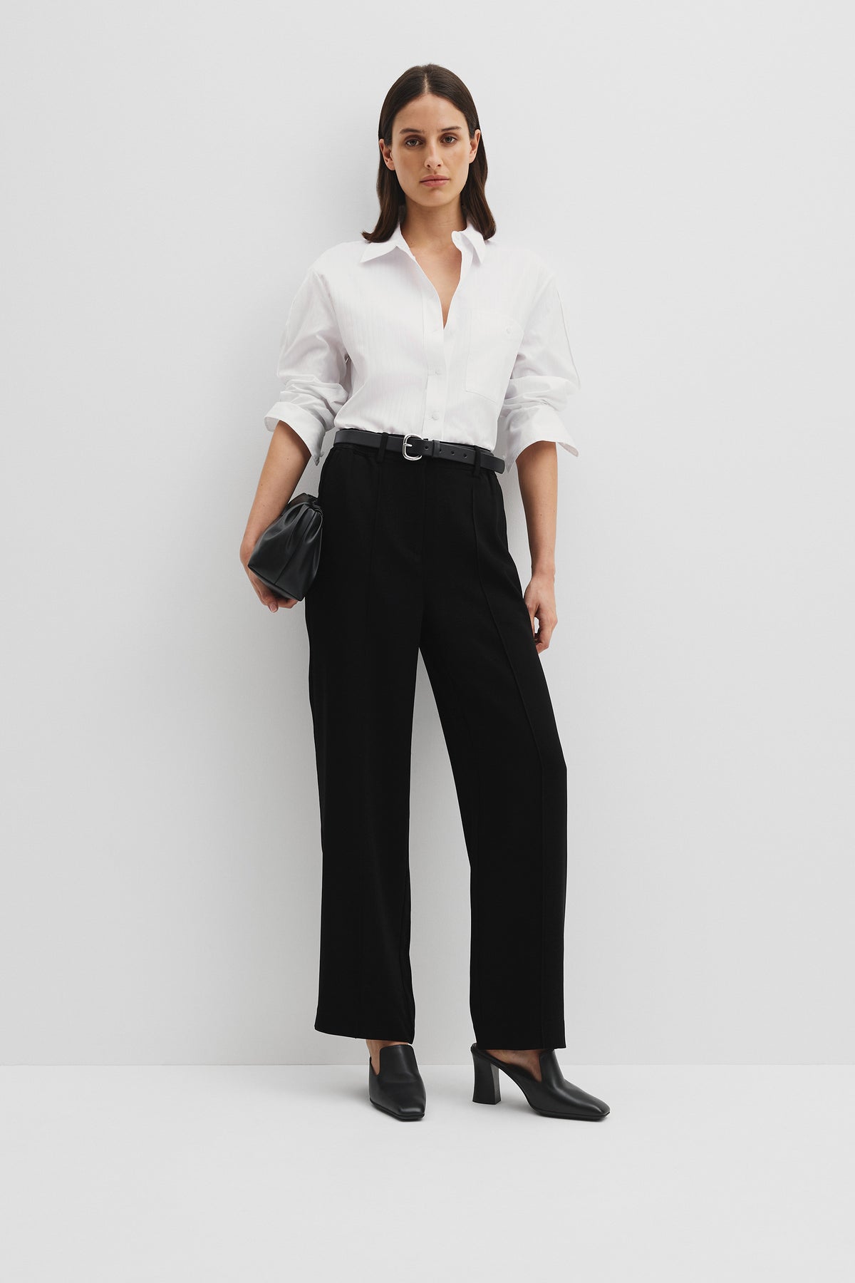 Fly Front Pull-On Pant