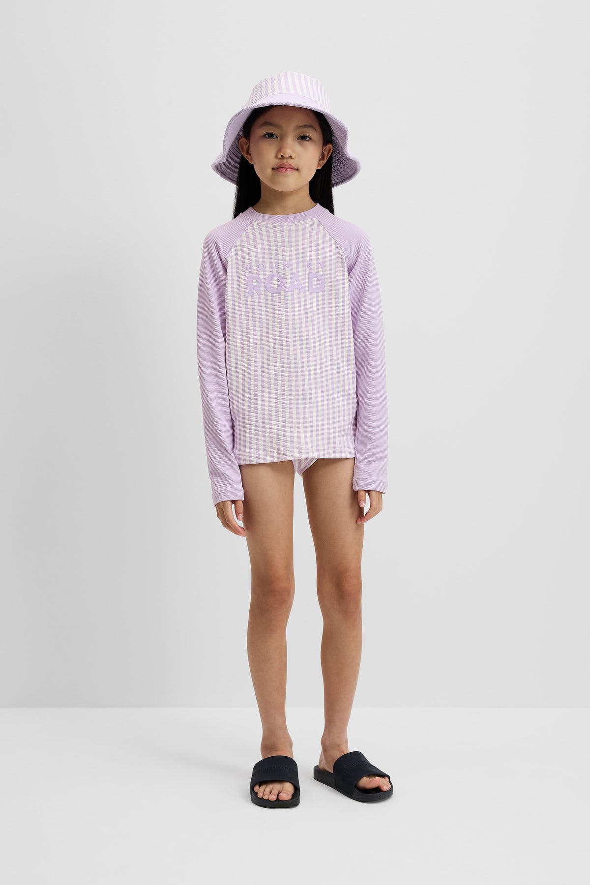 Stripe Logo Rash Vest