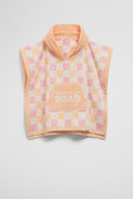 Australian Cotton Check Logo Poncho