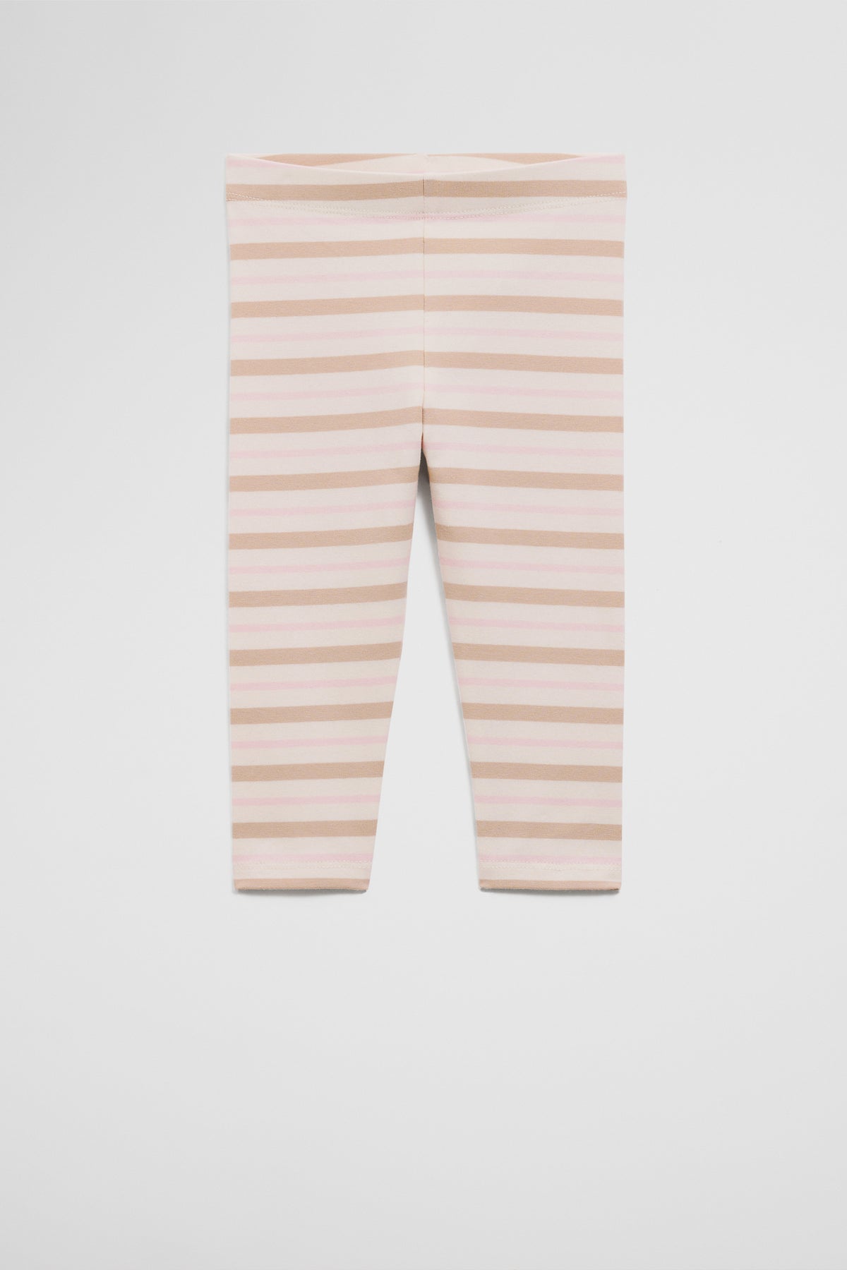 Cotton Blend Stripe Legging