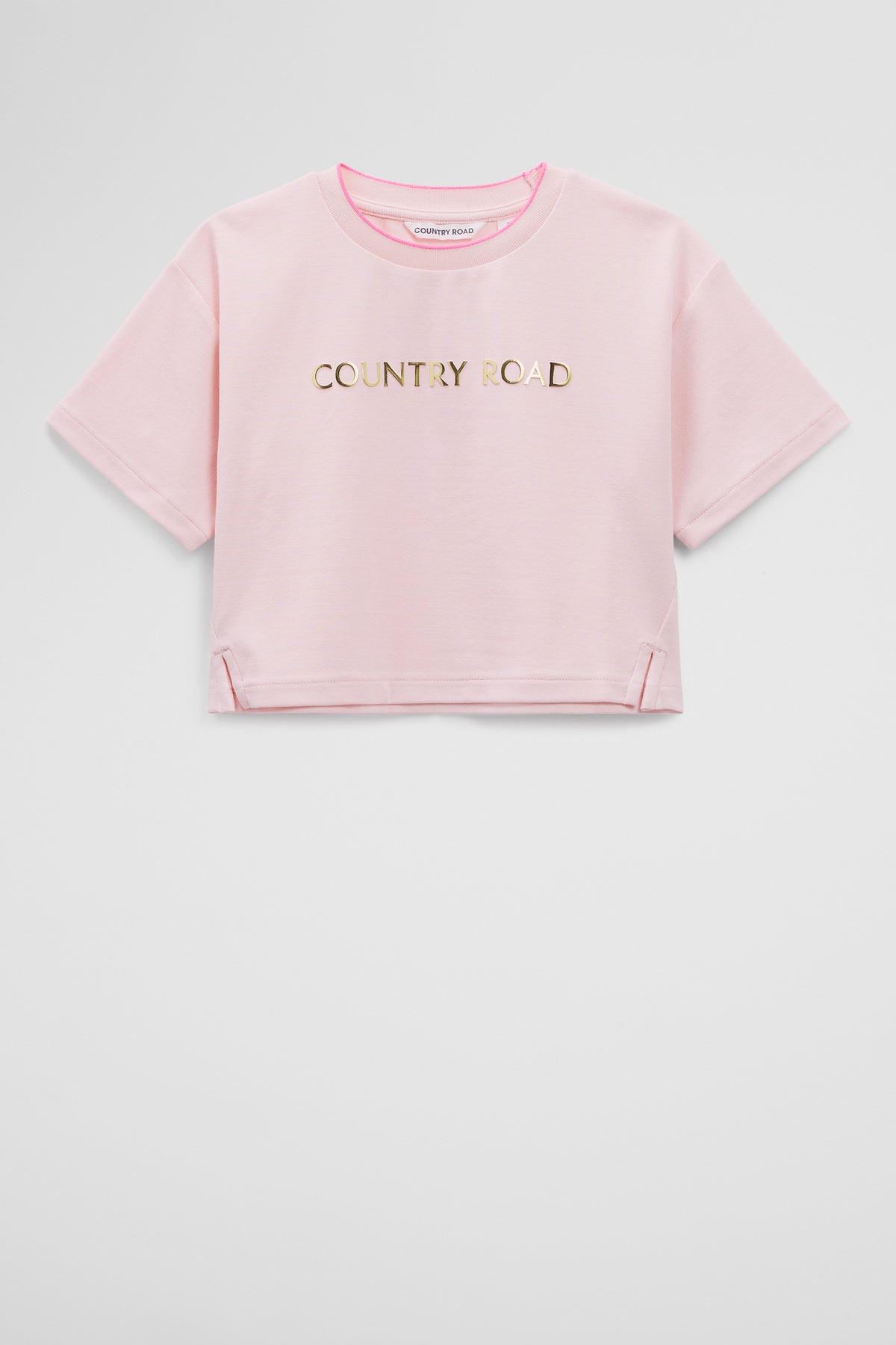 Organically Grown Cotton Blend Relaxed T-Shirt