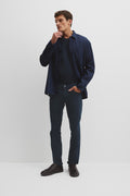 Cotton Garment Dyed Twill Five Pocket Pant
