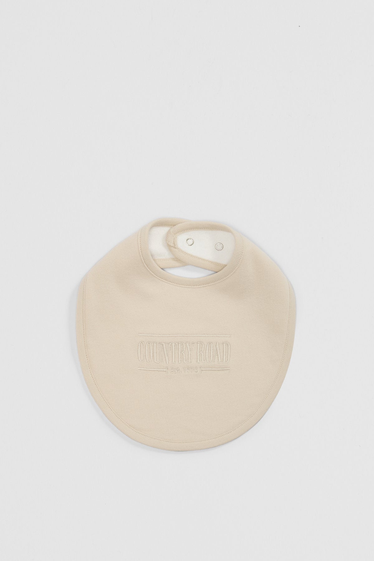 Organic Heritage Embroidered Bib