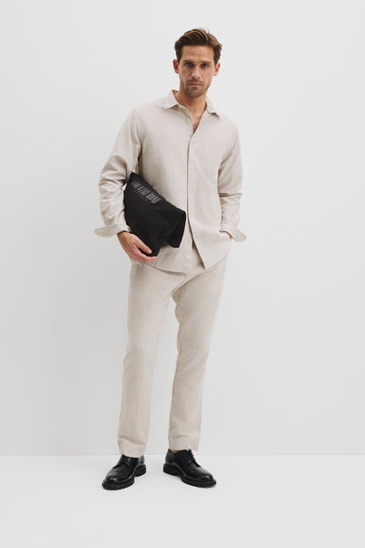 Regular Fit Australian Good Earth Cotton Oxford Shirt