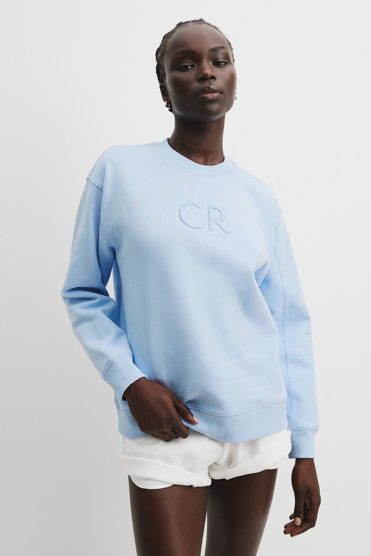 Cotton Cr Logo Sweat