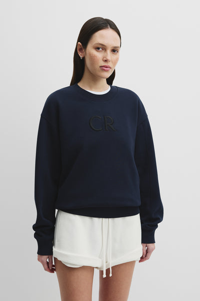 Cotton Cr Logo Sweat