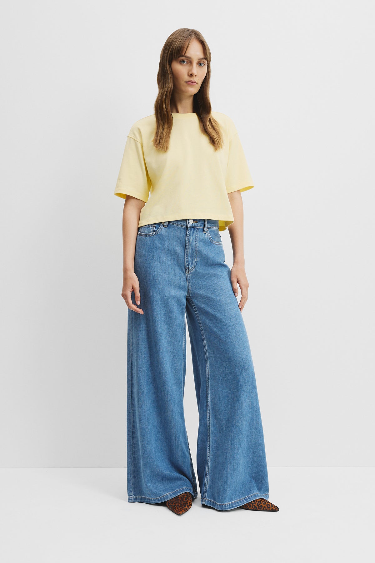 Australian Cotton Cropped T-Shirt