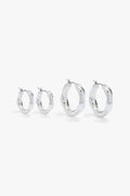 Molten Hoop Earring Pack Of 2