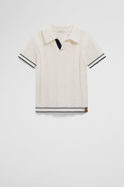 Organically Grown Cotton Knit Polo