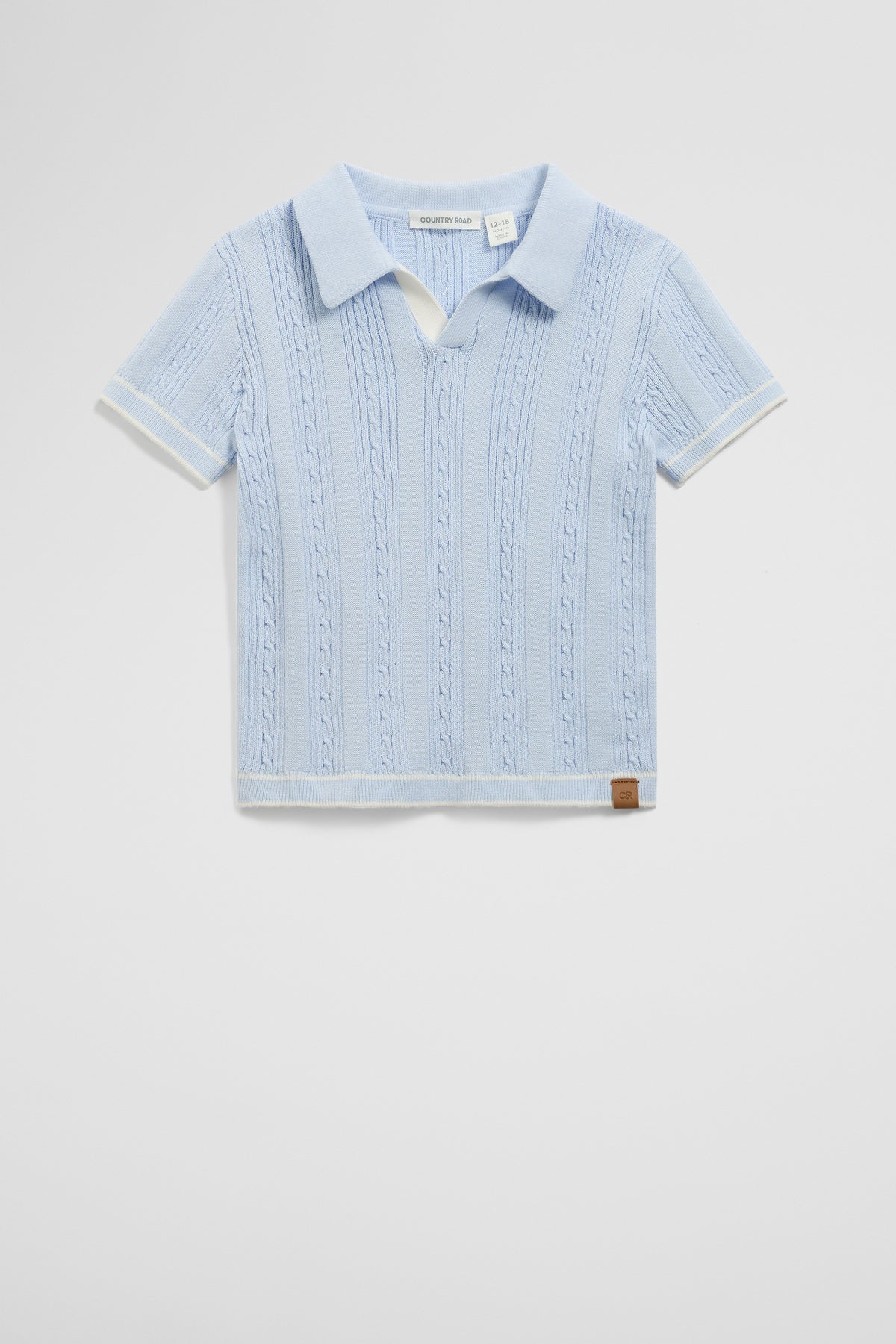 Organically Grown Cotton Knit Polo