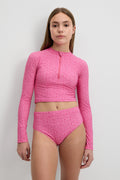 Teen Long Sleeve Branded Rash Top