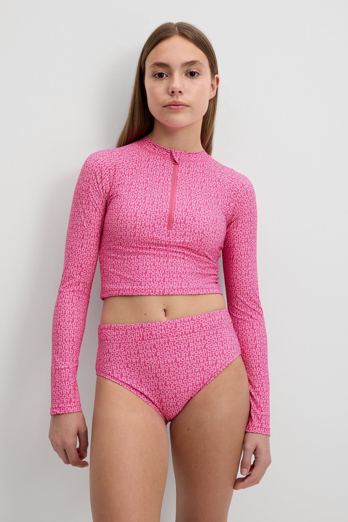 Teen Long Sleeve Branded Rash Top