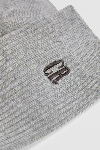 Australian Cotton Blend Cr Ribbed Three Quarter Crew Sock