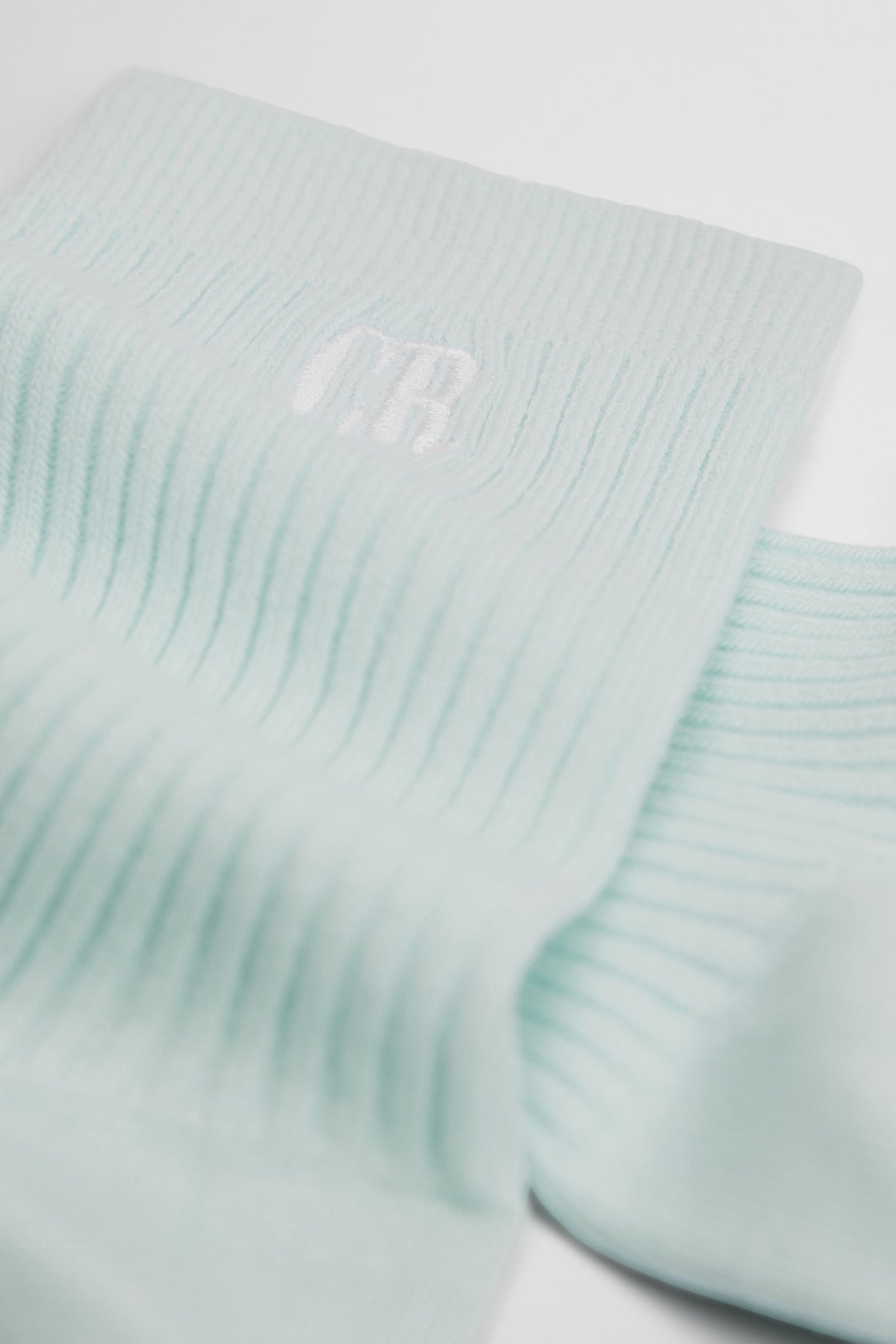 Australian Cotton Blend Cr Ribbed Three Quarter Crew Sock