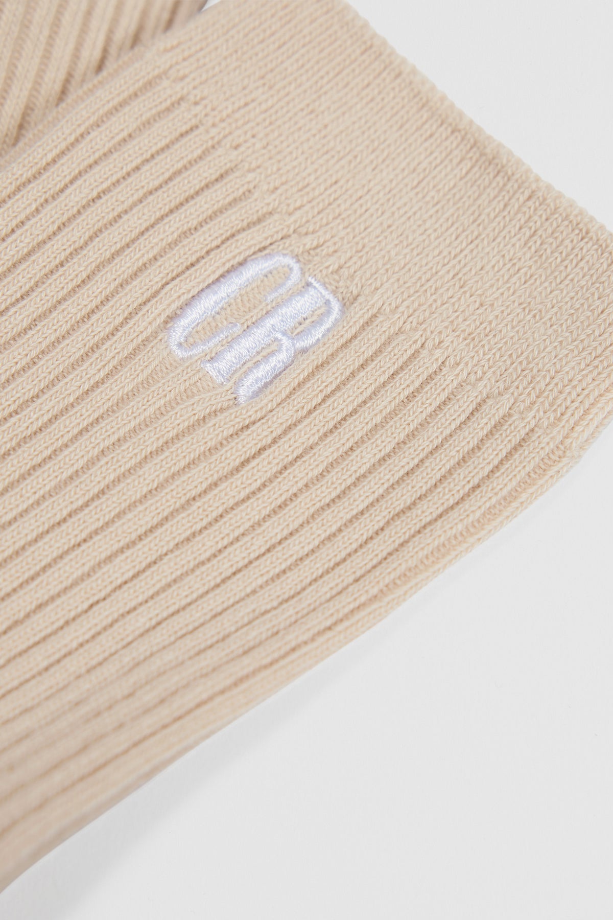 Australian Cotton Blend Cr Ribbed Three Quarter Crew Sock