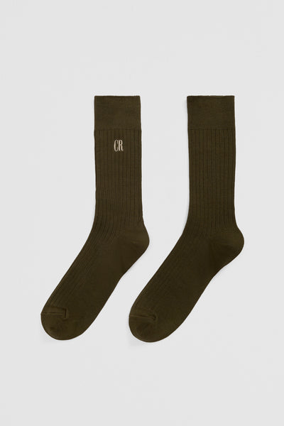 Australian Cotton Blend Cr Rib Crew Sock