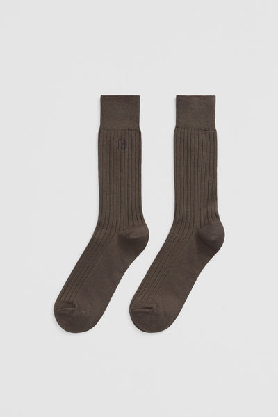 Australian Cotton Blend Cr Rib Crew Sock