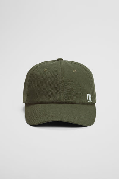 Cotton Pique Logo Cap