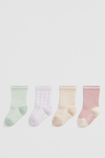 Rib Sock Pack of 4