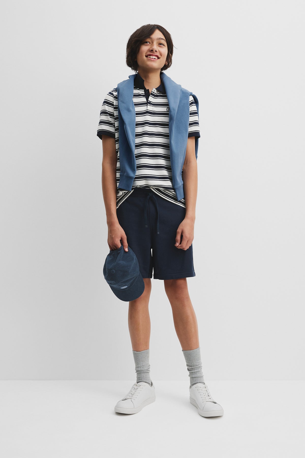 Teen Recycled Cotton Blend Polo Shirt