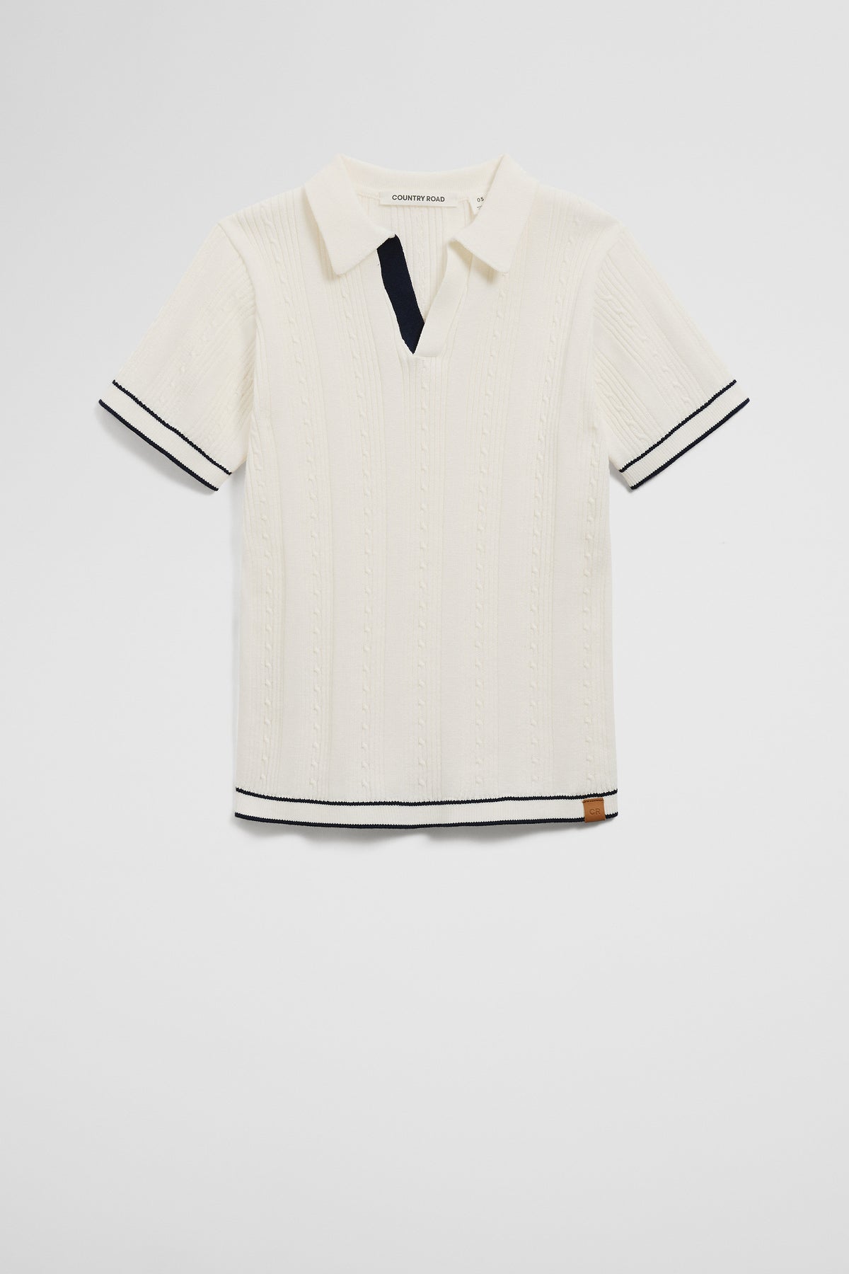 Organically Grown Cotton Knit Polo