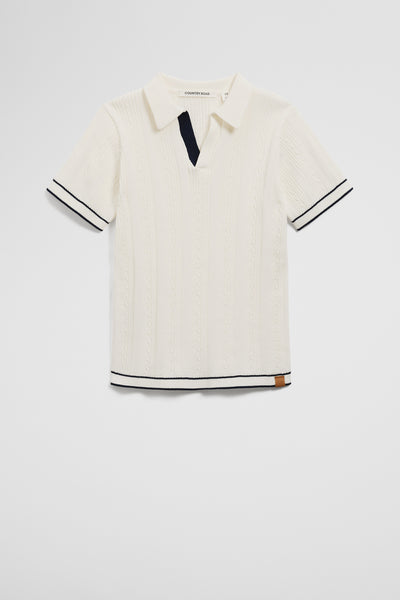 Organically Grown Cotton Knit Polo