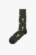 Cotton Blend Trophy Dad Sock