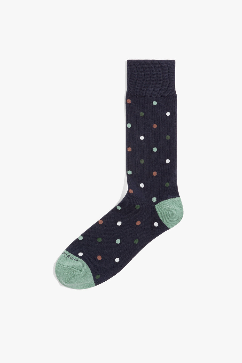 Cotton Blend Multi Spot Sock