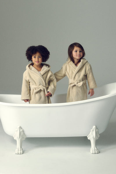 Mara Australian Cotton Kids Hooded Robe