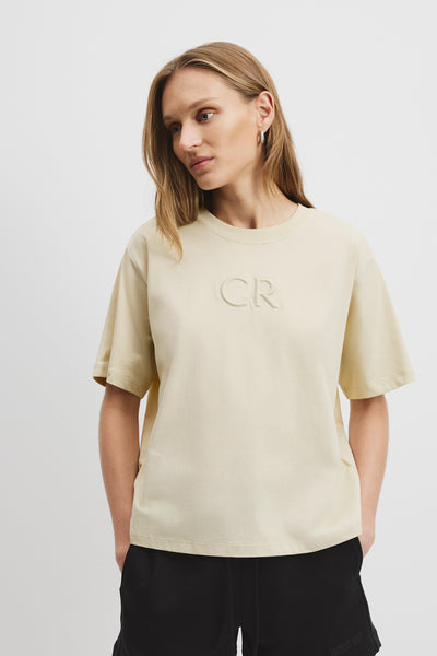 Australian Cotton Cr Logo T-Shirt