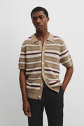 Oversized Cotton Stretch Knit Shirt