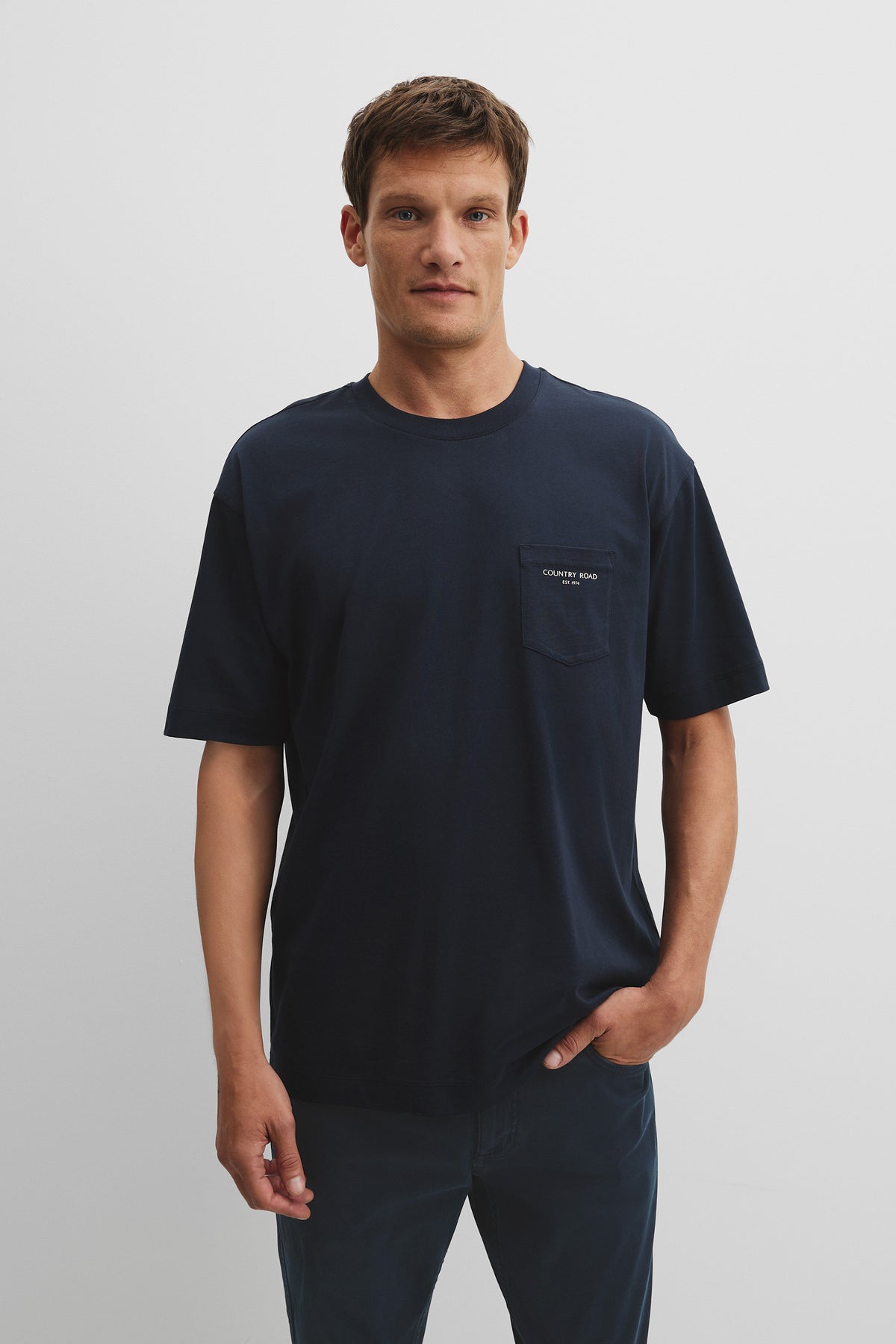 Cotton Oversized Pocket T-Shirt