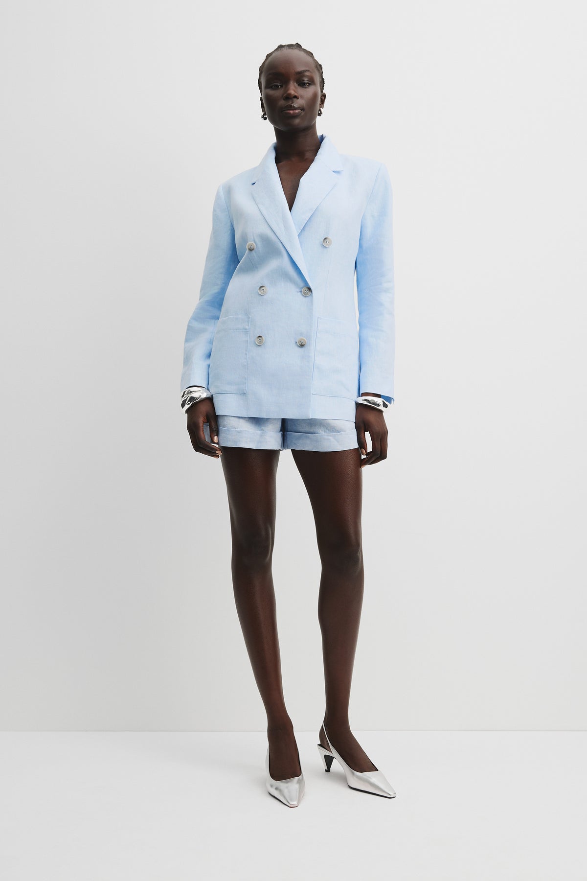 Grown Linen Relaxed Blazer