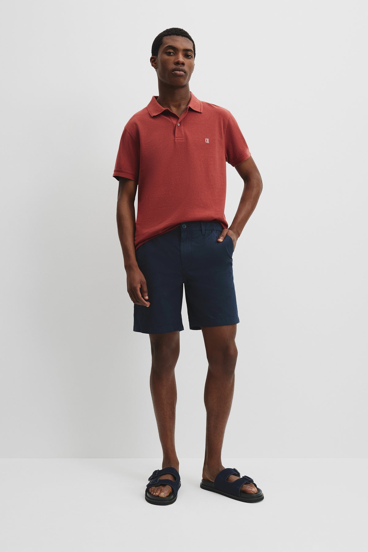 Cotton Micro Textured Short