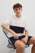 Teen Cotton Stripe Polo Shirt