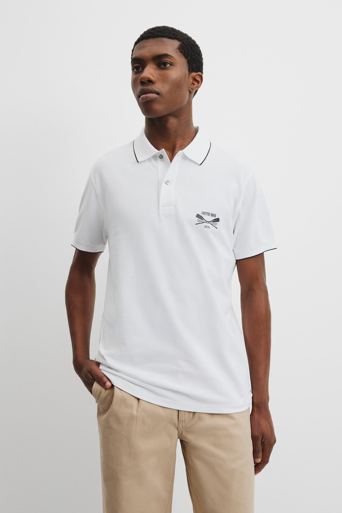 Cotton Crewwear Pique Polo