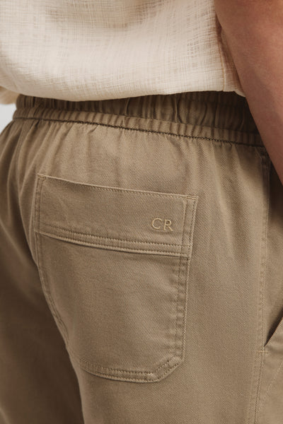 Lightweight Cotton Drawcord 6'' Short