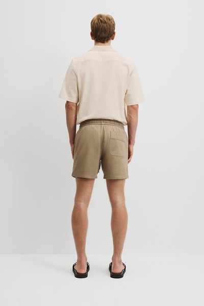 Lightweight Cotton Drawcord 6'' Short