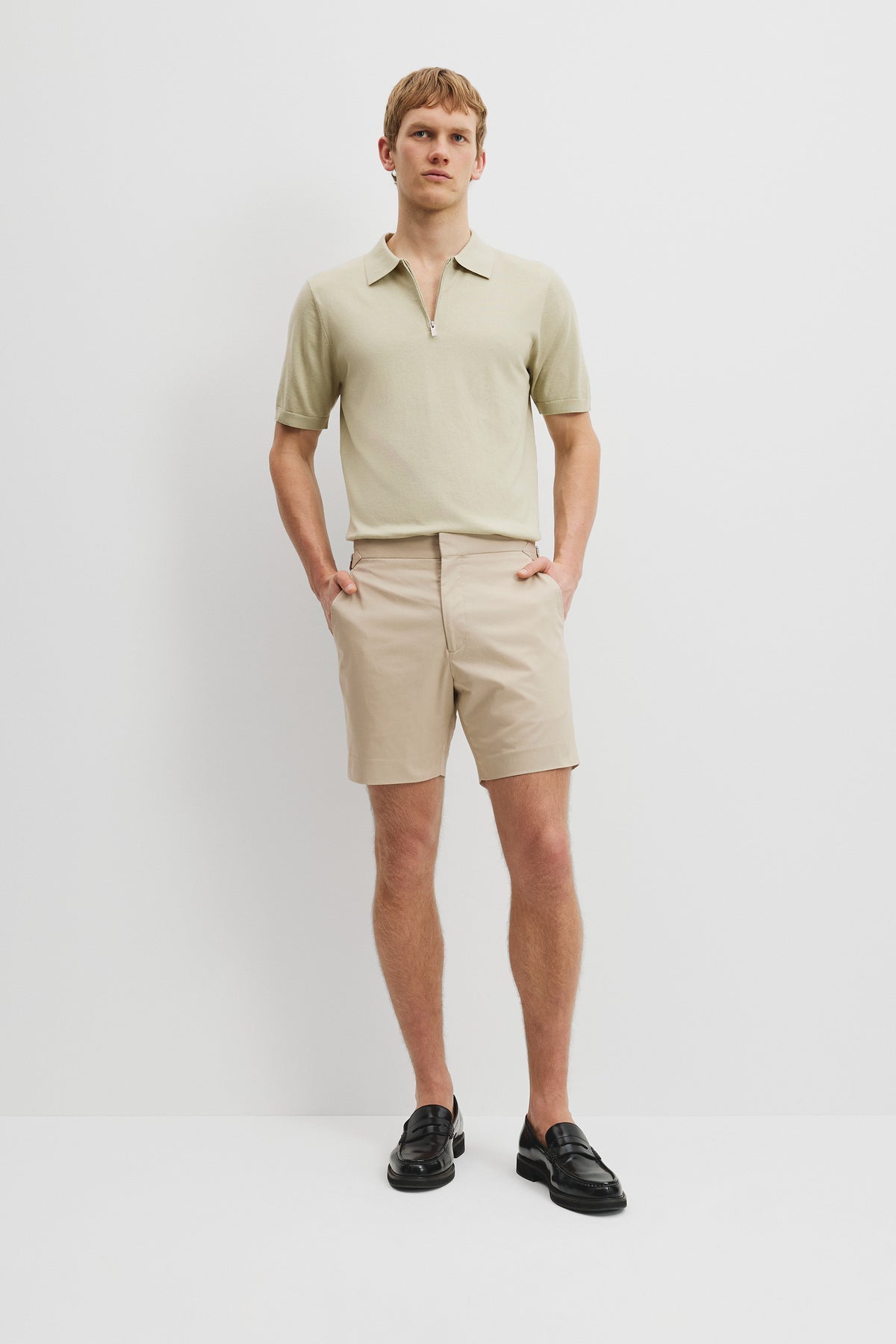 Organically Grown Cotton Strap Buckle Short