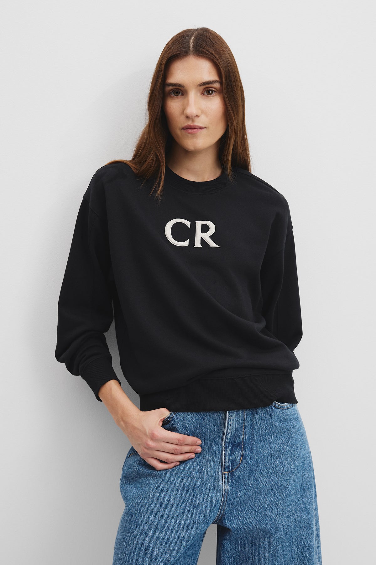 Australian Cotton Cr Logo Sweat