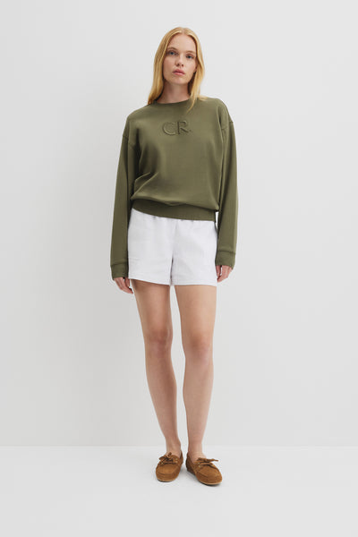 Australian Cotton Cr Logo Sweat
