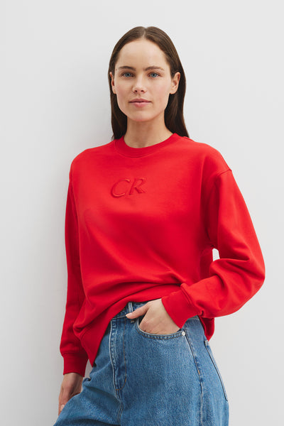 Australian Cotton Cr Logo Sweat