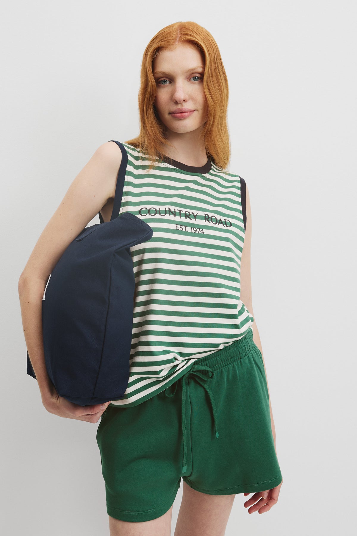 Australian Cotton Est. 1974 Stripe Tank