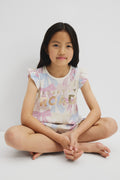 Cotton Logo Bow Pyjama Set