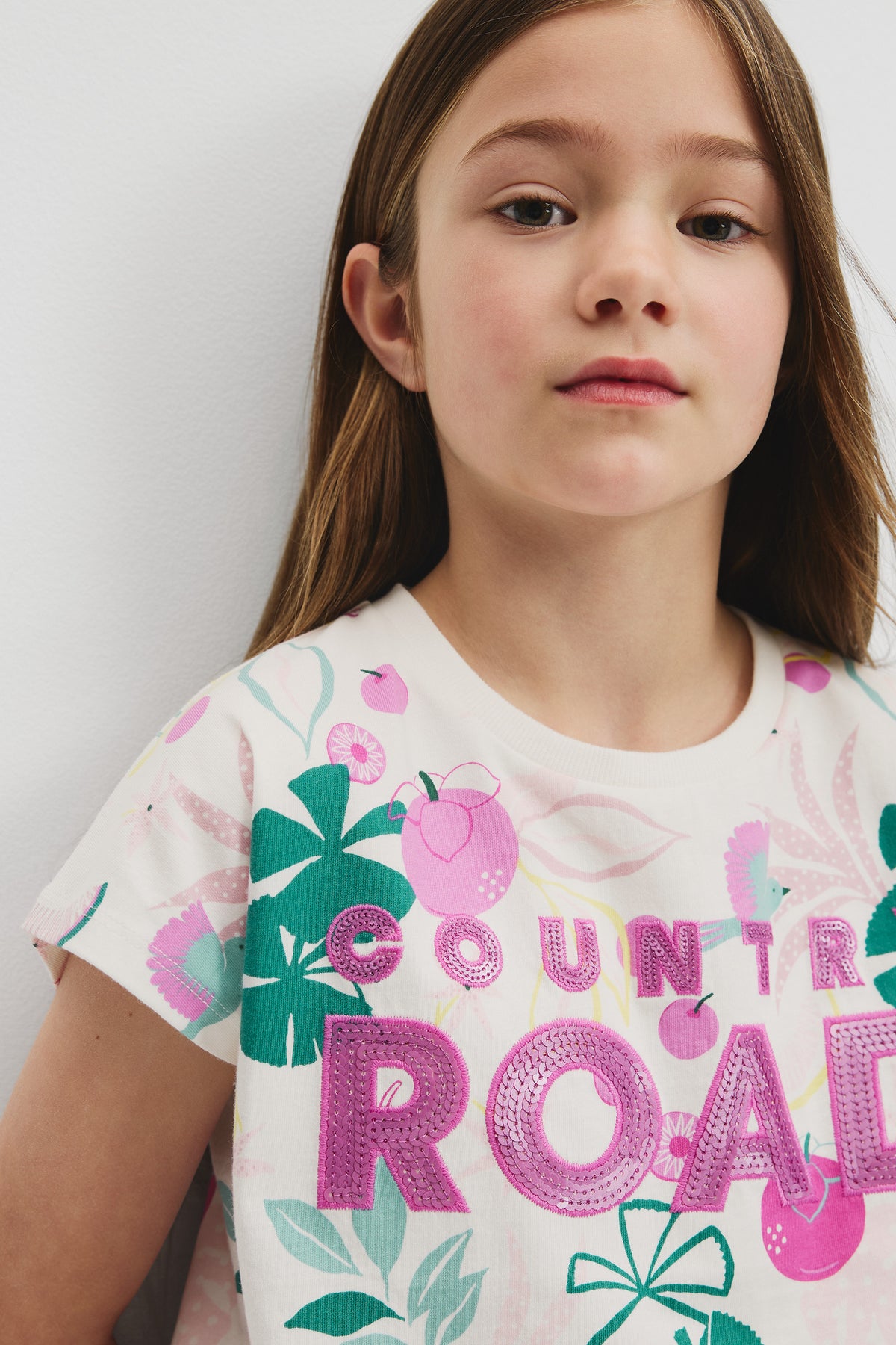 Sequin Logo T-Shirt